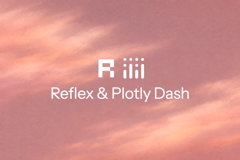 Image preview for blog post: Reflex vs Plotly Dash