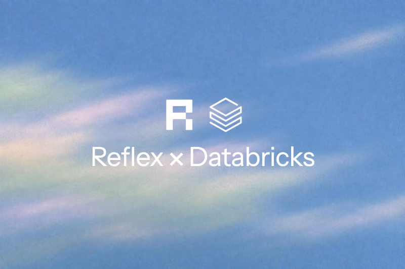 Image preview for blog post: Reflex x Databricks: Python-Powered Vibe Coding for Enterprises