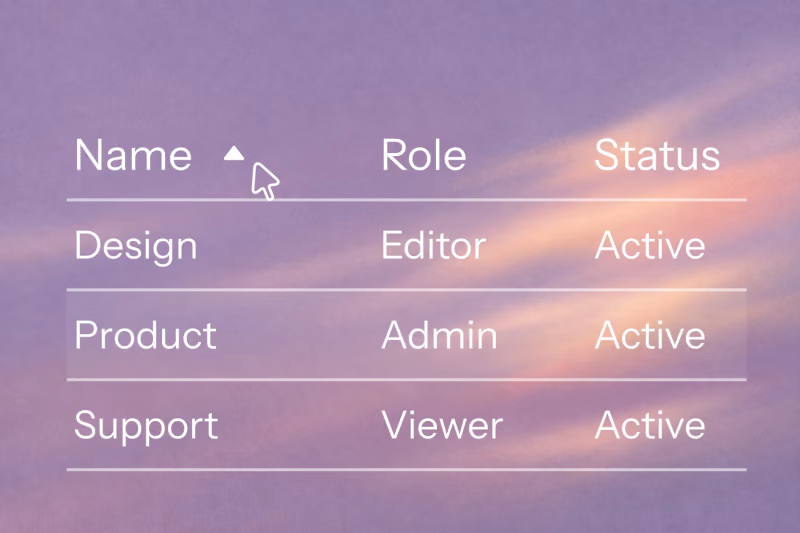 Image preview for blog post: Creating Tables in Reflex