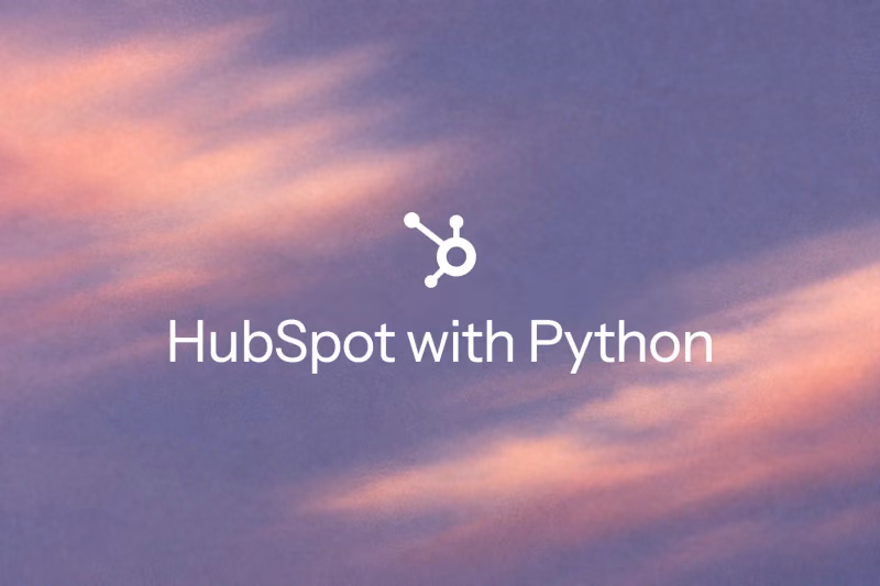 Image for blog post: How to Build a Python Web App With HubSpot in 2026