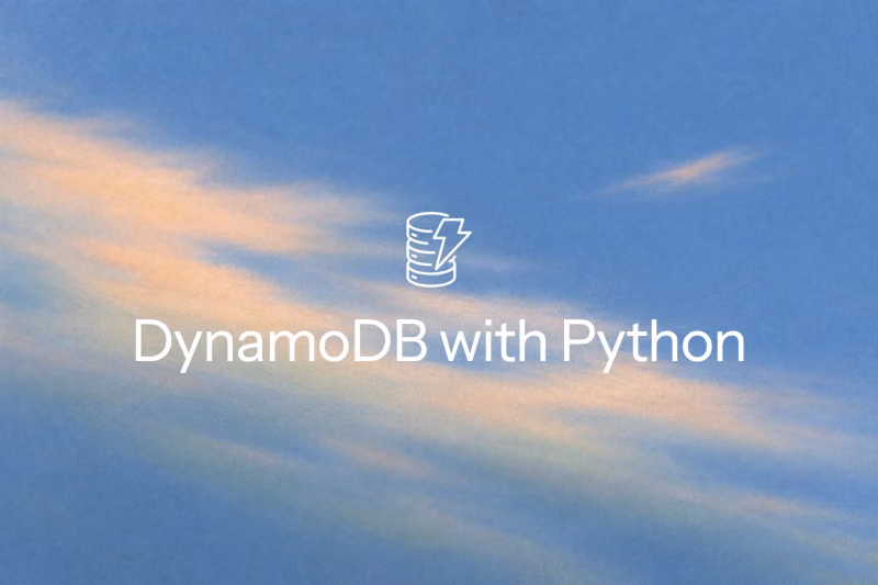 Image for blog post: How to Build a Python Web App With DynamoDB in 2026
