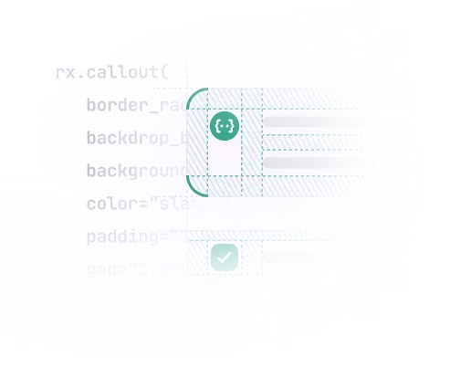 Reflex Framework product image light